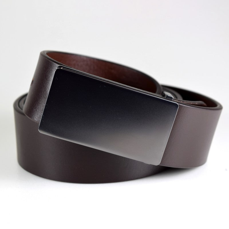 Full-Grain Leather Belt – Adjustable & Eco-Friendly by Papillon at www.brixbailey.com