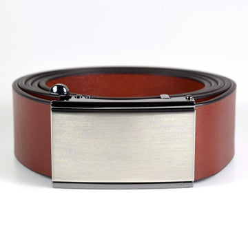 Luxury Full-Grain Leather Belt – Adjustable & Elegant by Papillon at www.brixbailey.com