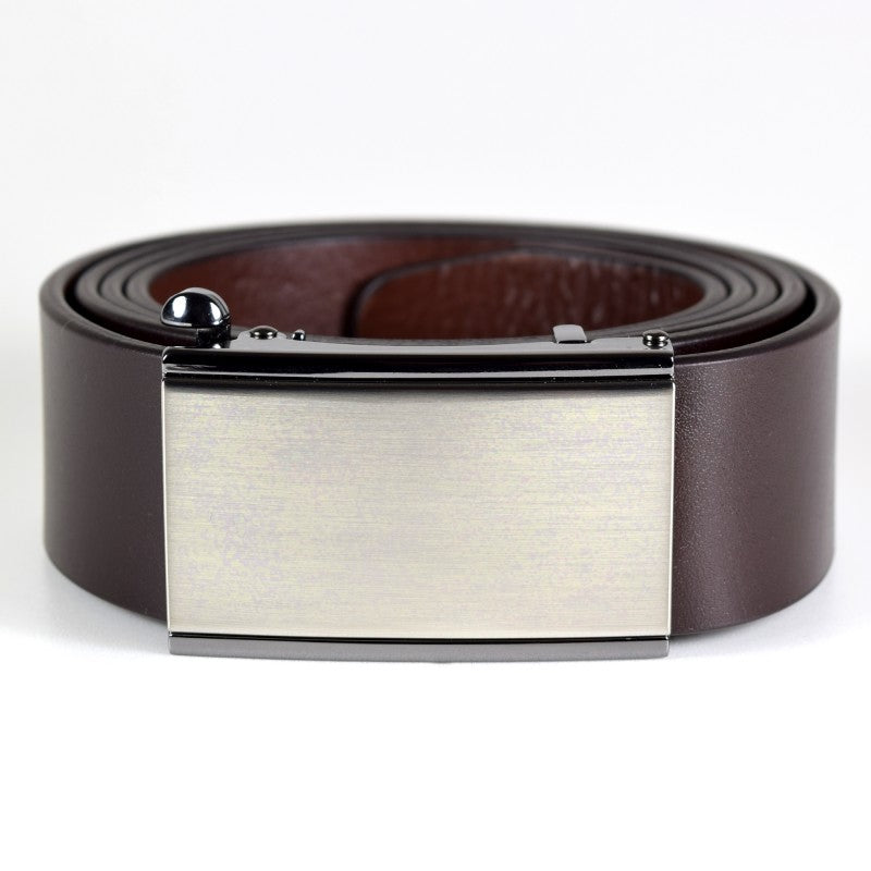 Luxury Full-Grain Leather Belt – Timeless & Adjustable Fit by Papillon at www.brixbailey.com