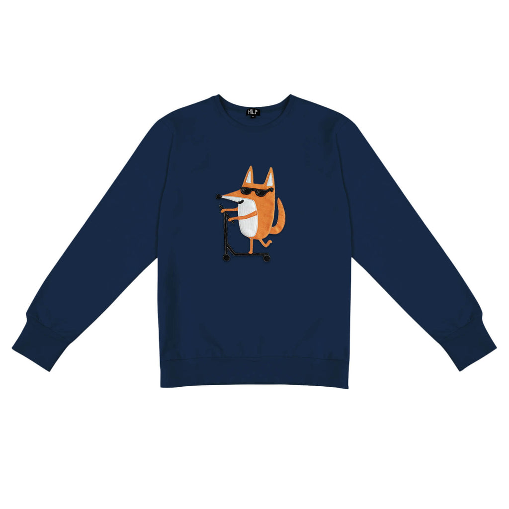 Premium Combed Cotton Sweatshirt – Stretchy & Skin-Friendly by HILP at www.brixbailey.com