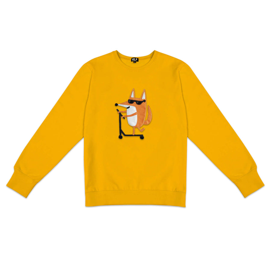 Men’s Scootering Fox Sweatshirt