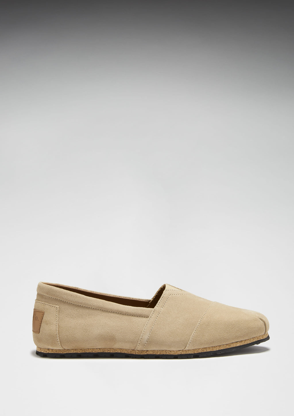 Taupe Suede Espadrilles for Men