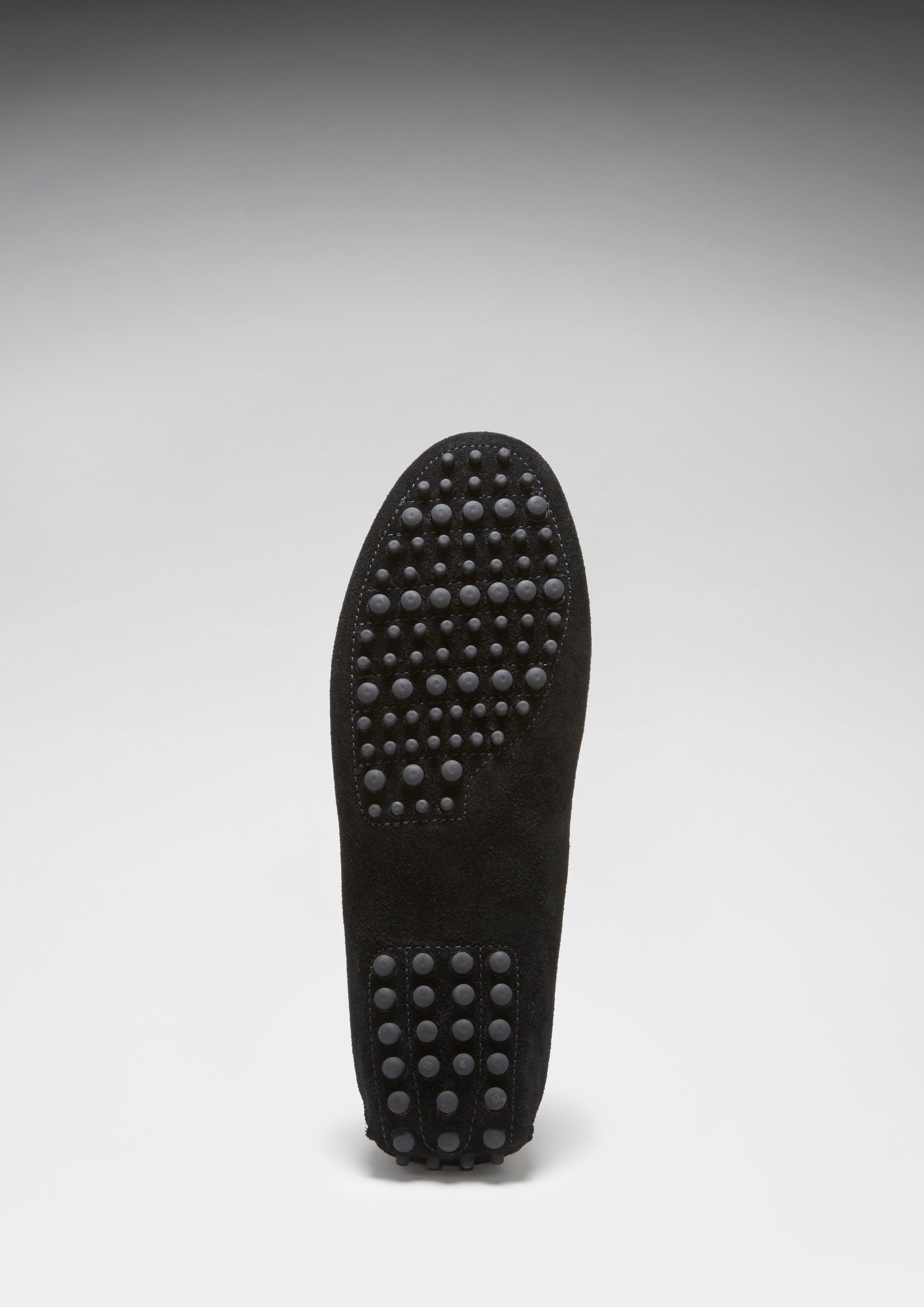 Black Suede Driving Loafer