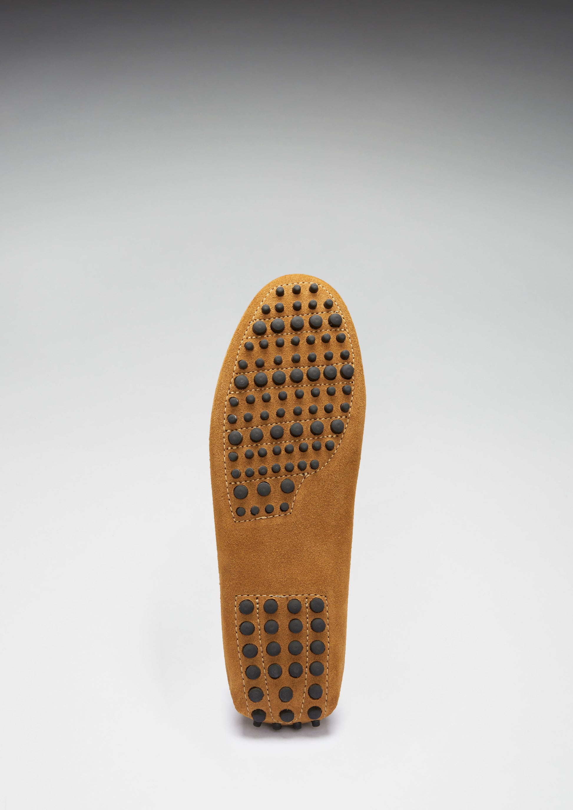 Tobacco Suede Driving Loafers