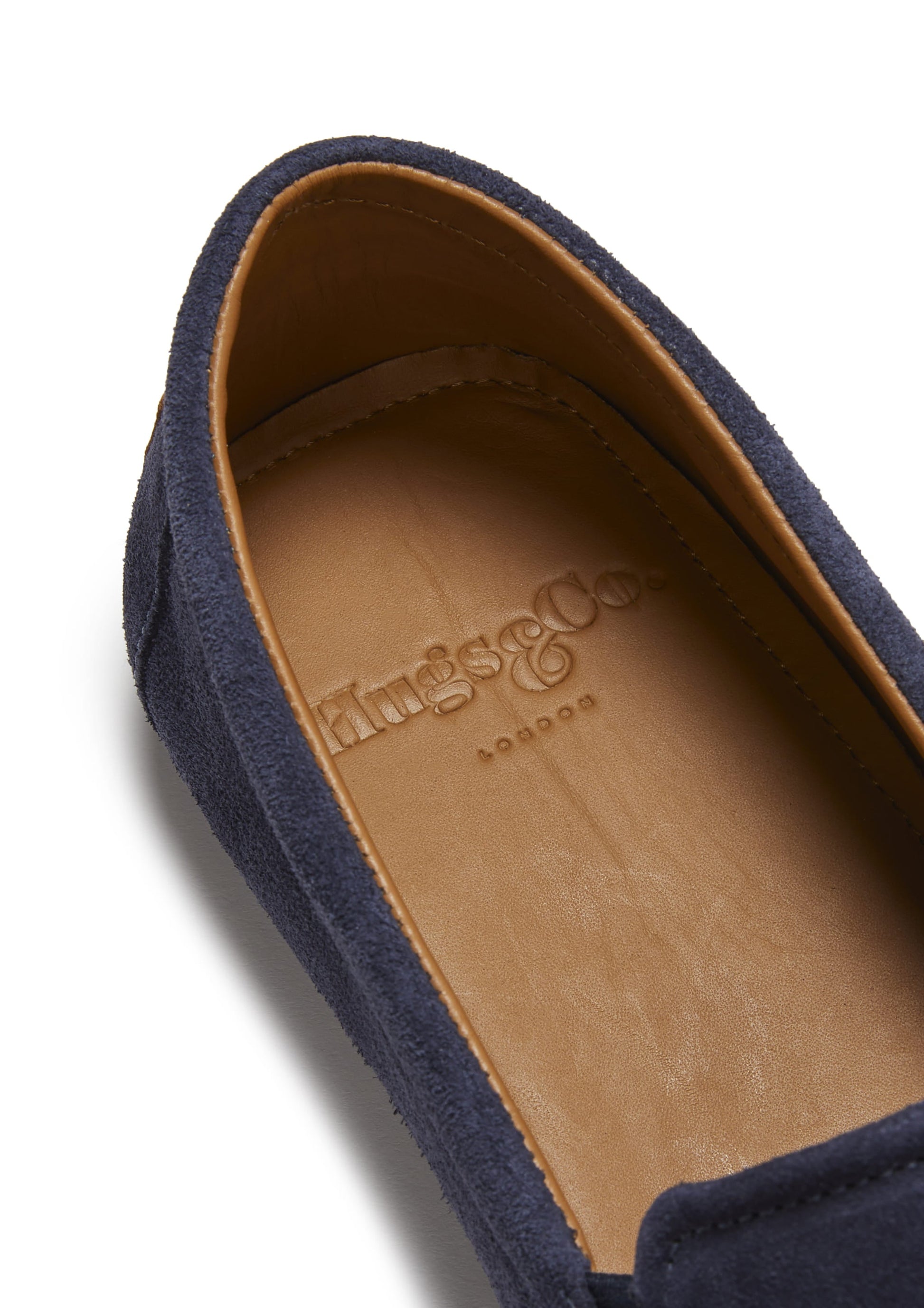 Navy Blue Suede Espadrilles for Men