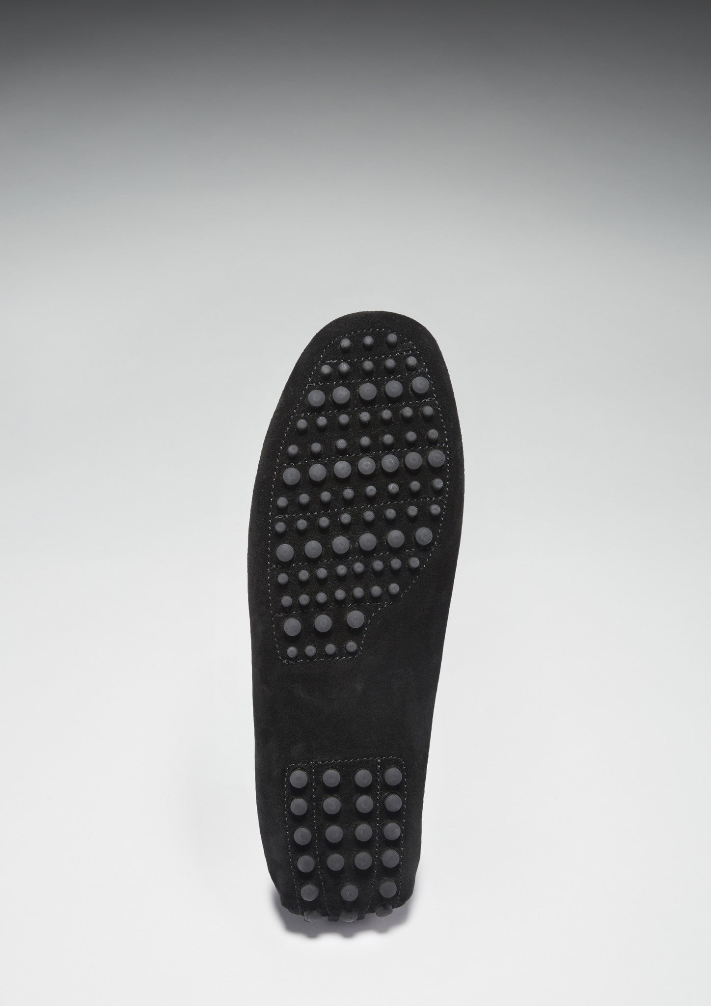 Black Suede Driving Loafers