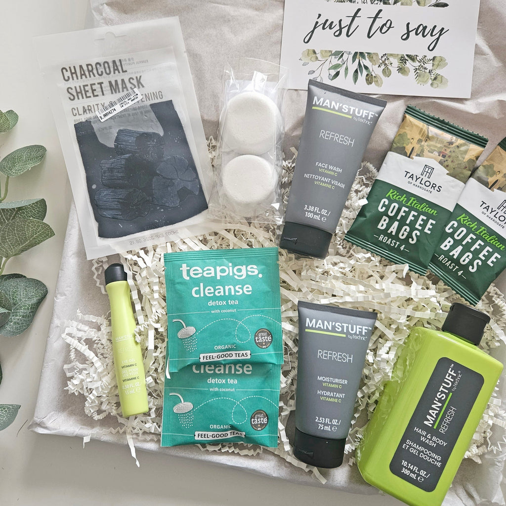 Men's Pamper Hamper Self Care Gift Box