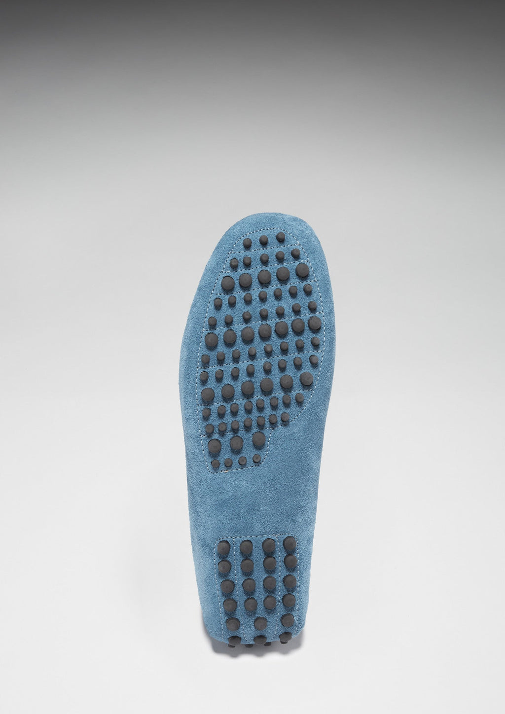 Penny Driving Loafers in Petrol Blue Suede