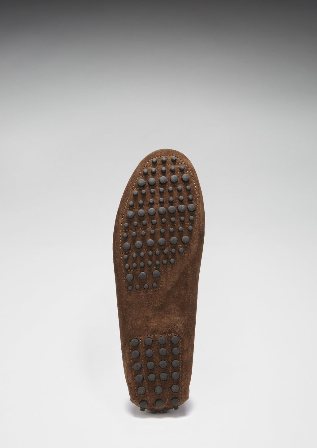 Brown Suede Driving Loafers