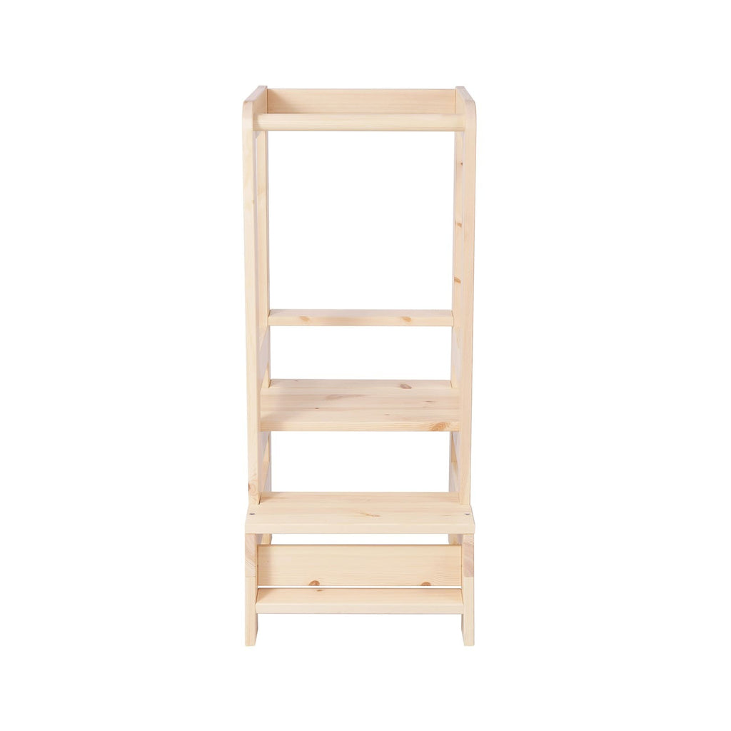 meowbaby kitchen helper stool at its middle height setting of 33 cm