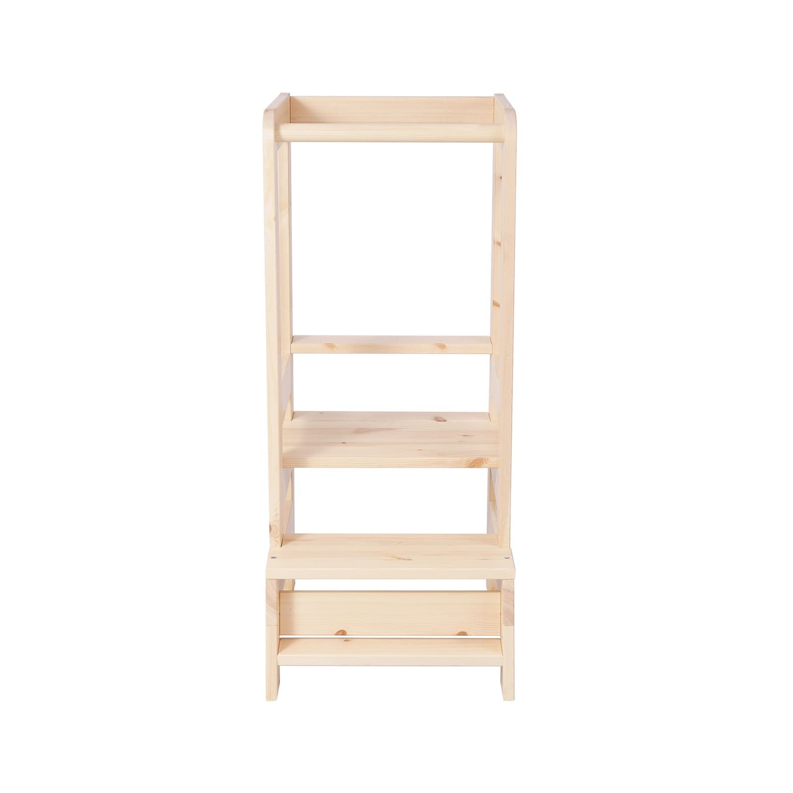 meowbaby kitchen helper stool at its middle height setting of 33 cm