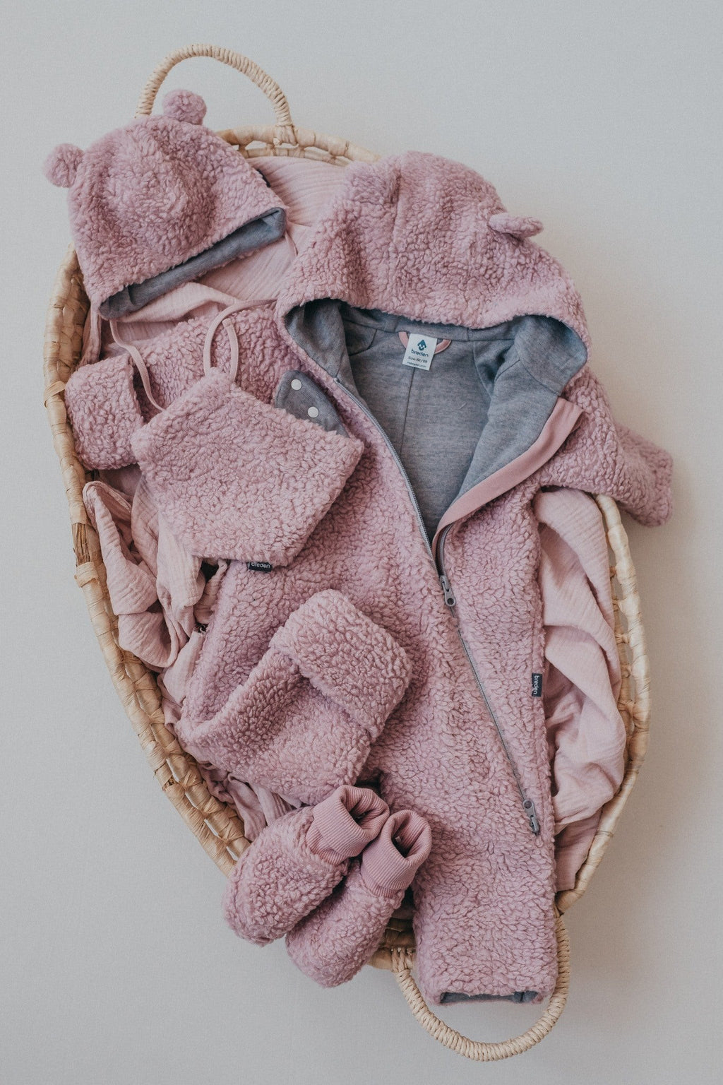 Merino Wool Lining Baby Hat TESSA