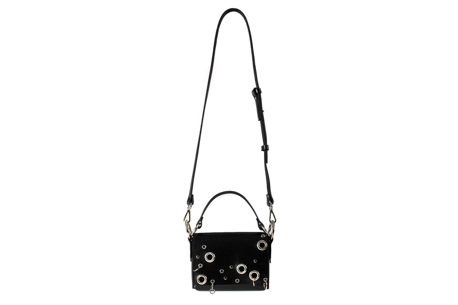 Top Grain Studded Leather Bag by PYKOK – Elegant & Durable by PYKOK at brixbailey.com