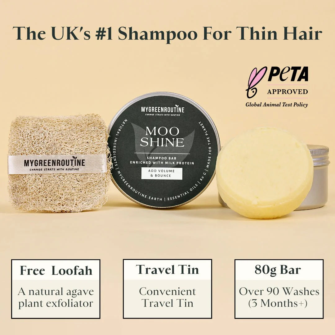 Milk Protein Shampoo Bar for Thin Hair