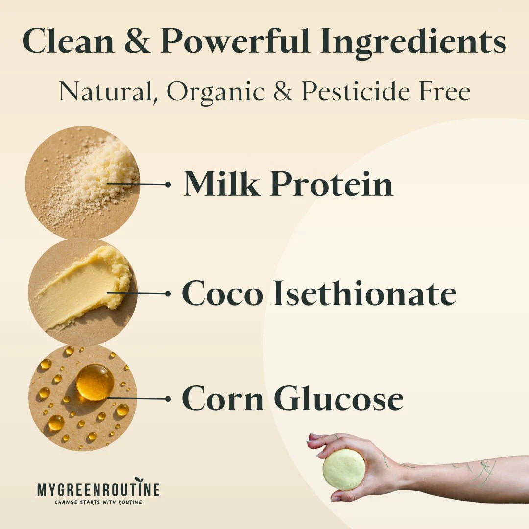 Milk Protein Shampoo Bar for Thin Hair