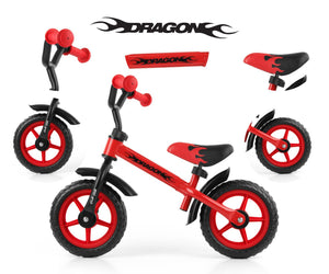 Discover the Joy of Riding with the Milly Mally Dragon Balance Bike by Milly Mally at www.brixbailey.com