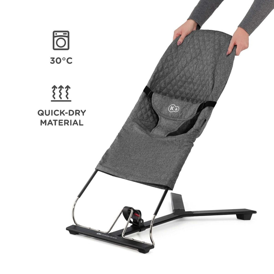 MIMI Minimalist Baby Bouncer-Rocker – Soothing & Safe by Kinderkraft at www.brixbailey.com