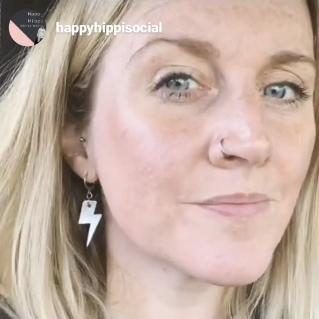 Mini silver cork lightning bolts