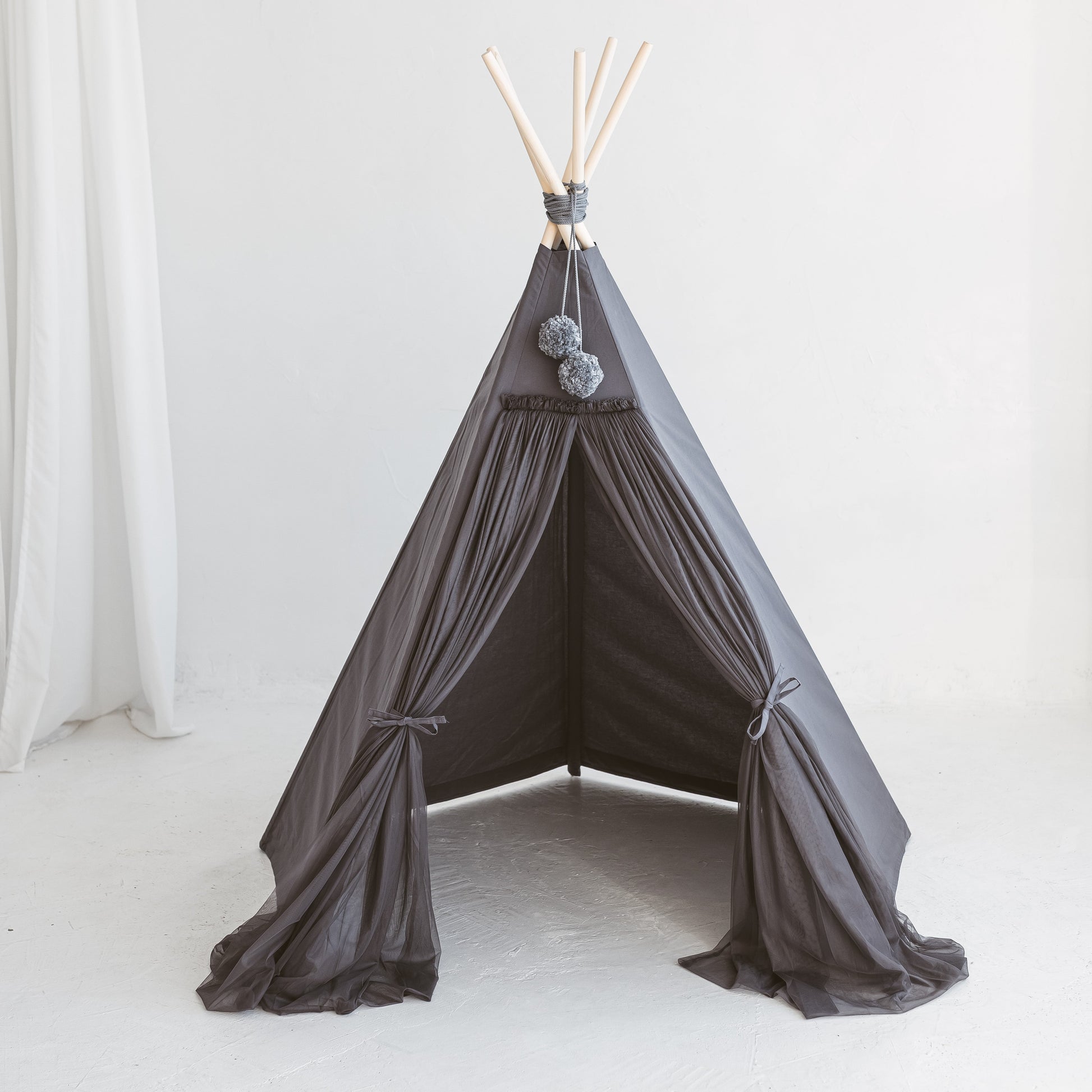 Fairy Kids Play Tent with Tulle in Rose