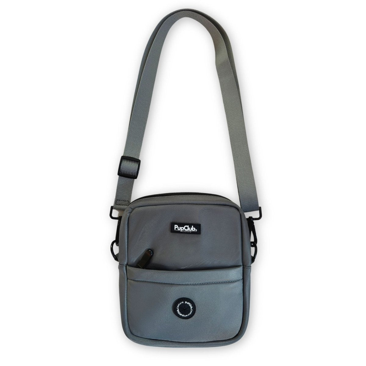 Mini Dog Walking Bag - Grey