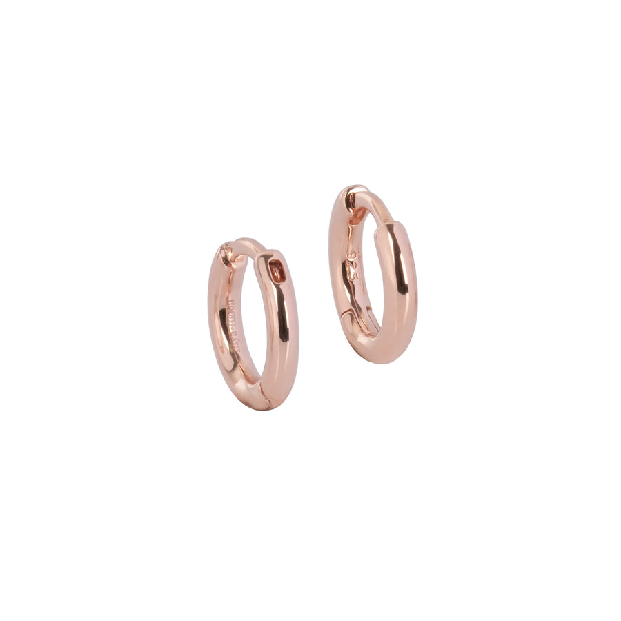 Classy Hoop Earrings in 925 Sterling Silver – Elegant & Versatile by MyaMoon at www.brixbailey.com