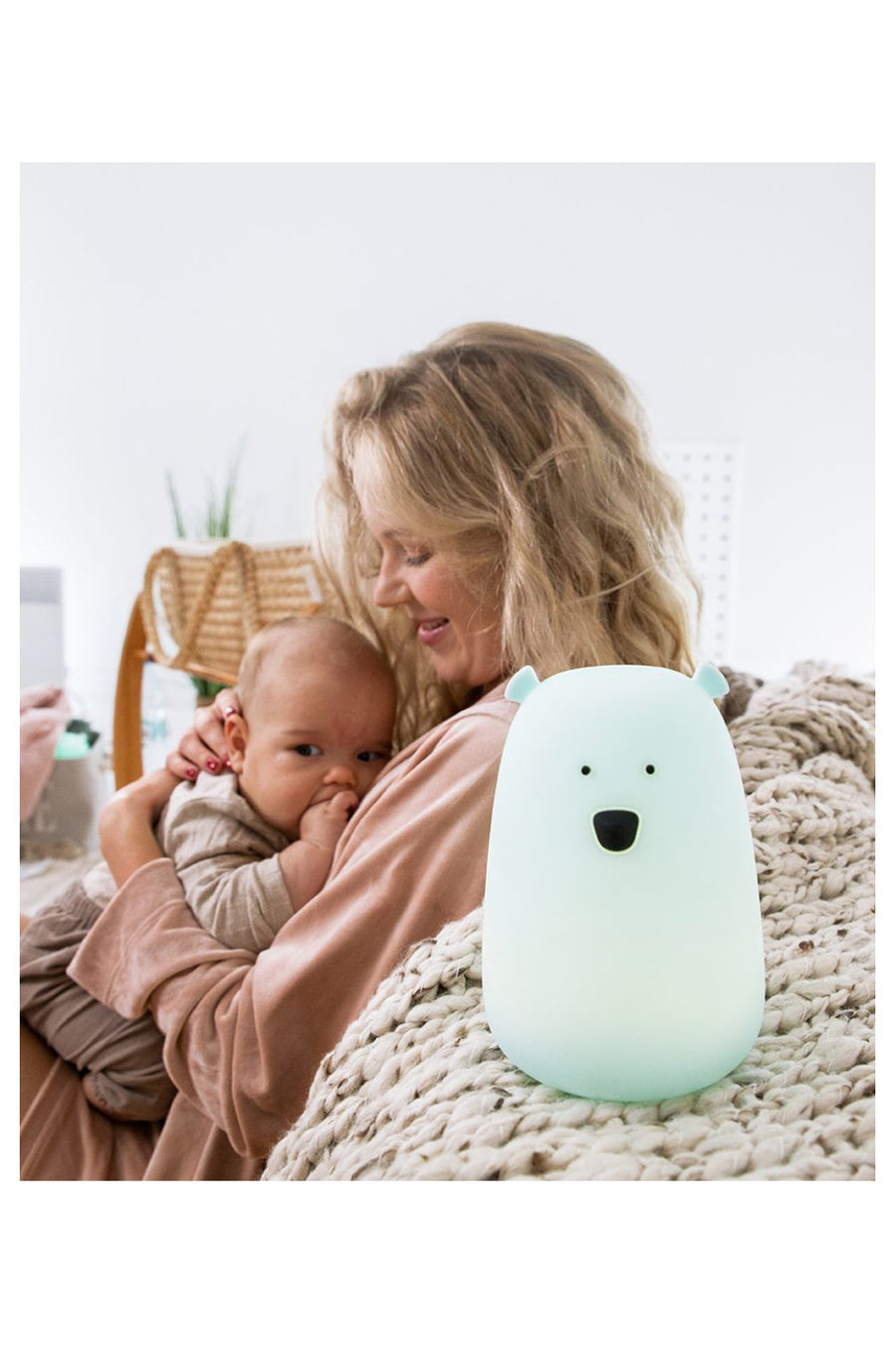 Big Bear LED Night Lamp – Soothing, Safe Sleep for Kids by Rabbit & Friends at brixbailey.com