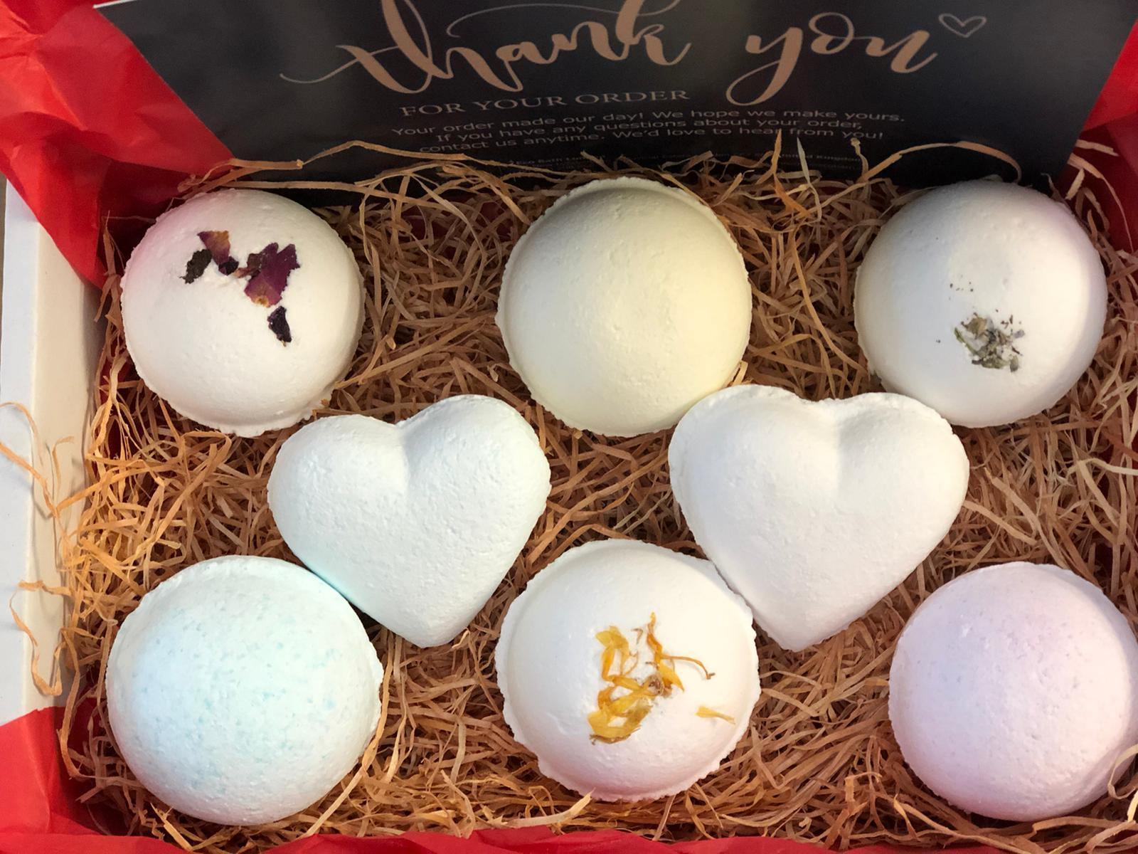 Luxe Bath Bomb Gift Set 8 Pieces