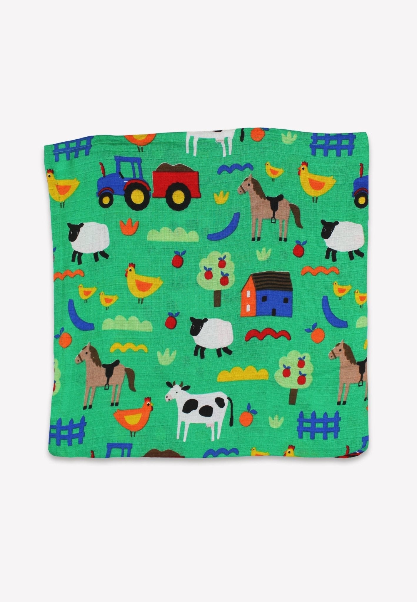 Organic Hillside Print 2 Pack Muslins