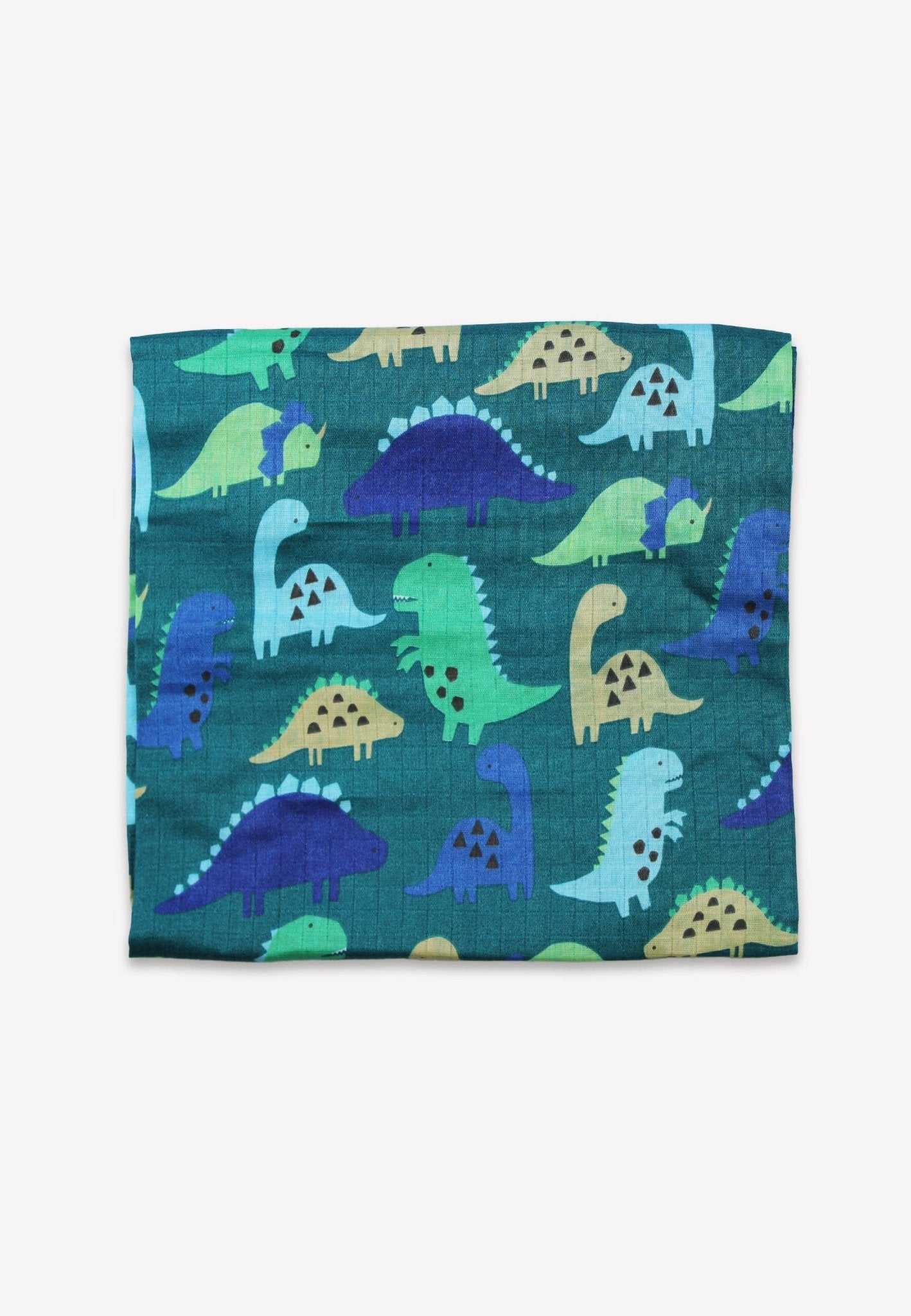 Organic Tonal Dinosaur Muslin 2 Pack