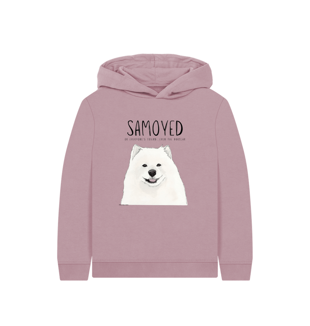 The Samoyed Kid’s Hoodie: Snuggly, Fun & Ready for Mischief!