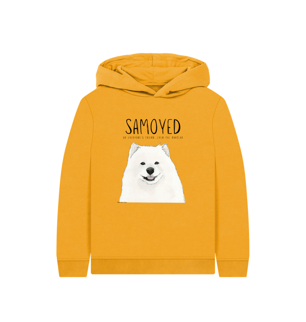 The Samoyed Kid’s Hoodie: Snuggly, Fun & Ready for Mischief!