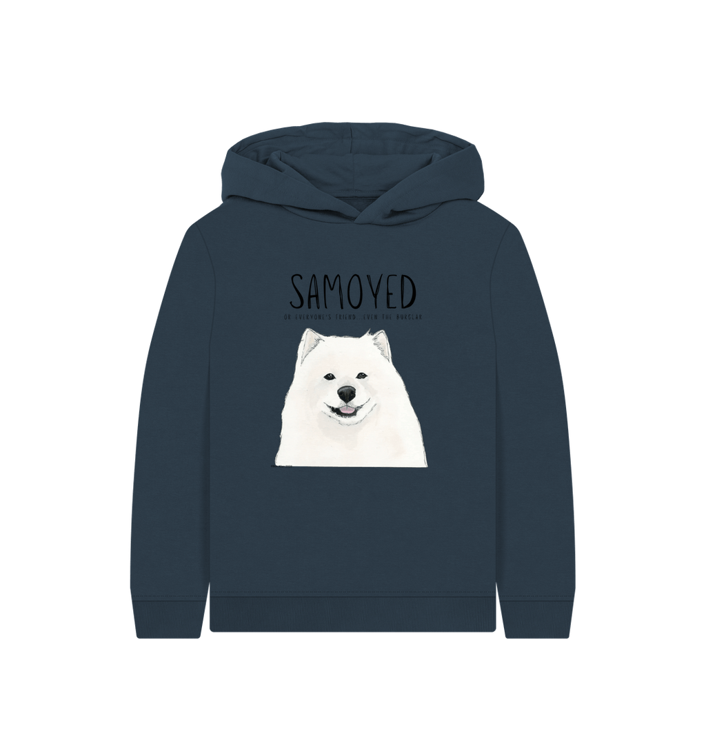 The Samoyed Kid’s Hoodie: Snuggly, Fun & Ready for Mischief!