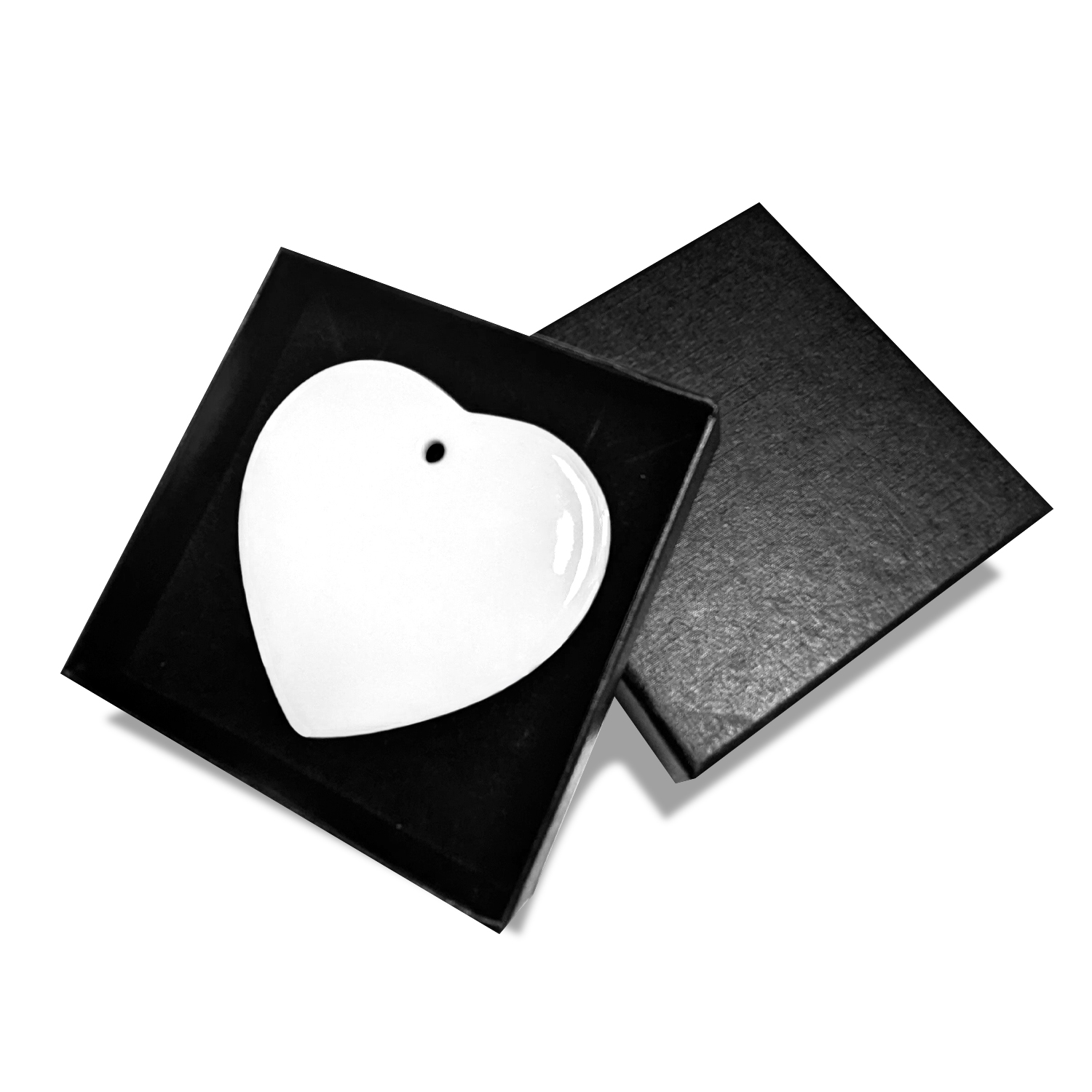 Robin Heart Shape Christmas Tree Ornament