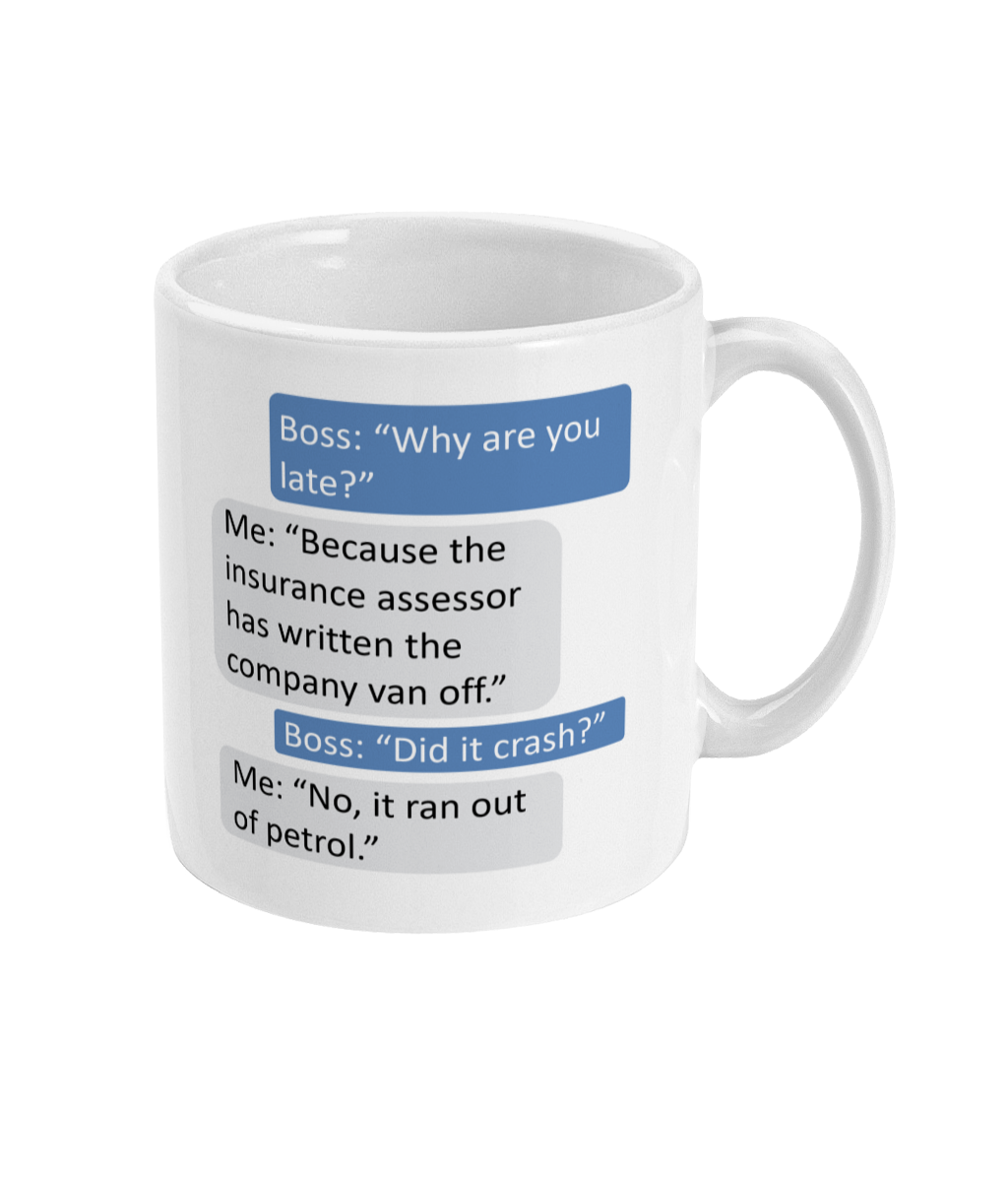 Insurance Assessor Funny Ceramic Coffee Mug