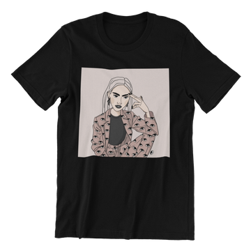 Unisex Organic Cotton T-shirt with Illustration - Stay Rad