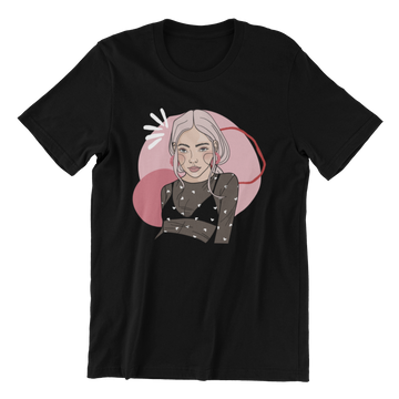 Unisex Organic Cotton T-shirt with Illustration - Cozy Cupid