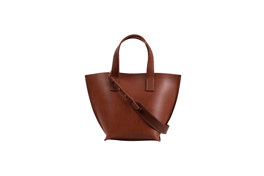 Model Leather Bucket Bag - Stylish, Versatile & Eco-Friendly by Craftory at brixbailey.com