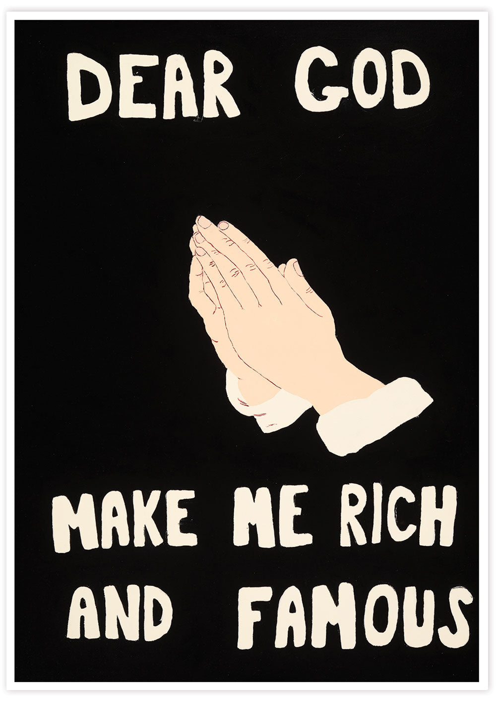 Modern Prayer Quirky Wall Art