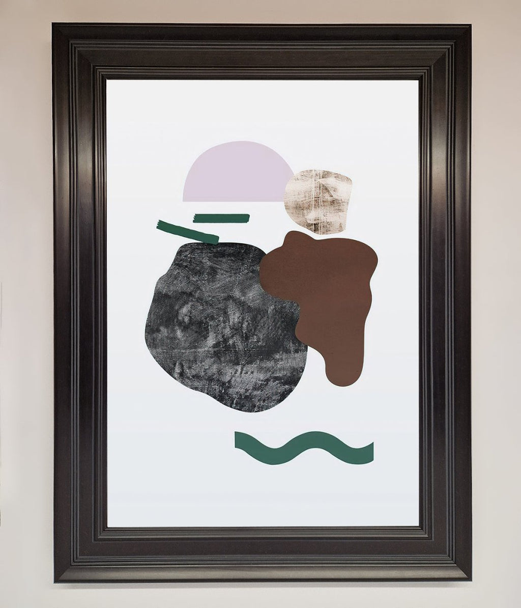 Modern Splodge Framed Print