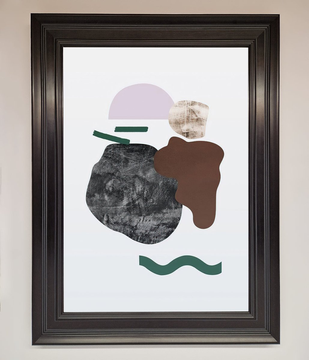 Modern Splodge Framed Print