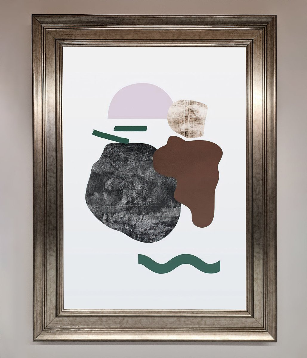 Modern Splodge Framed Print