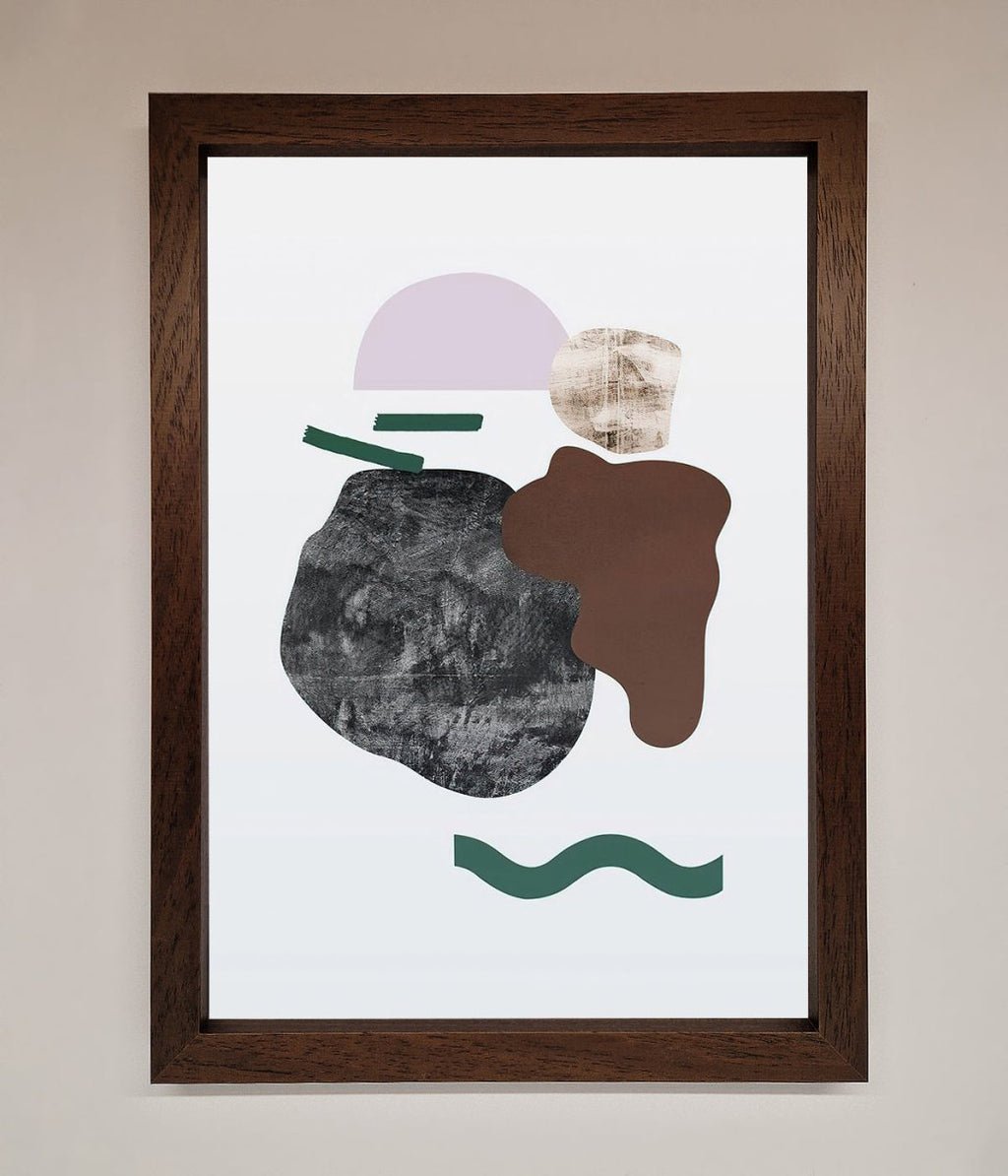 Modern Splodge Framed Print