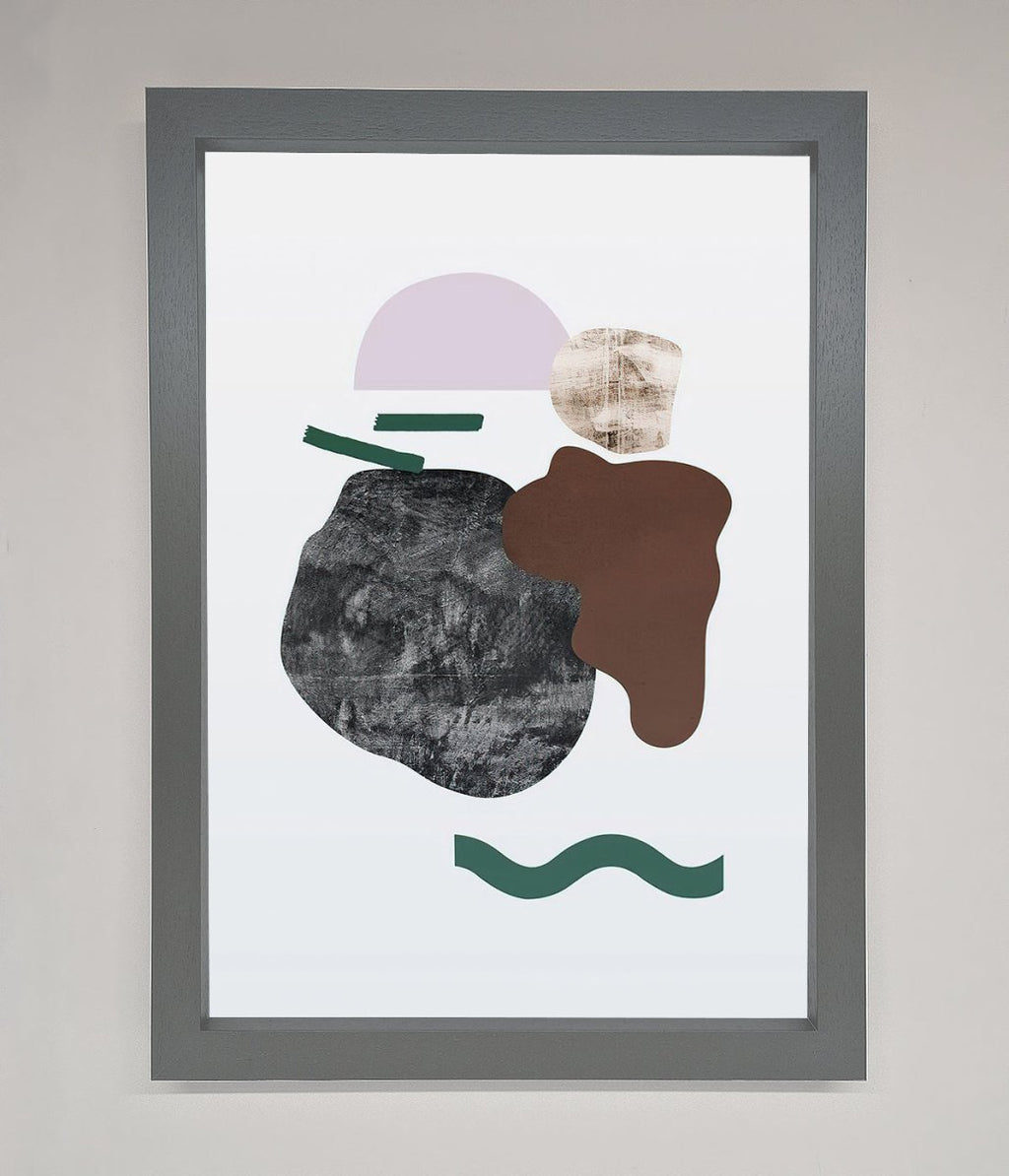 Modern Splodge Framed Print