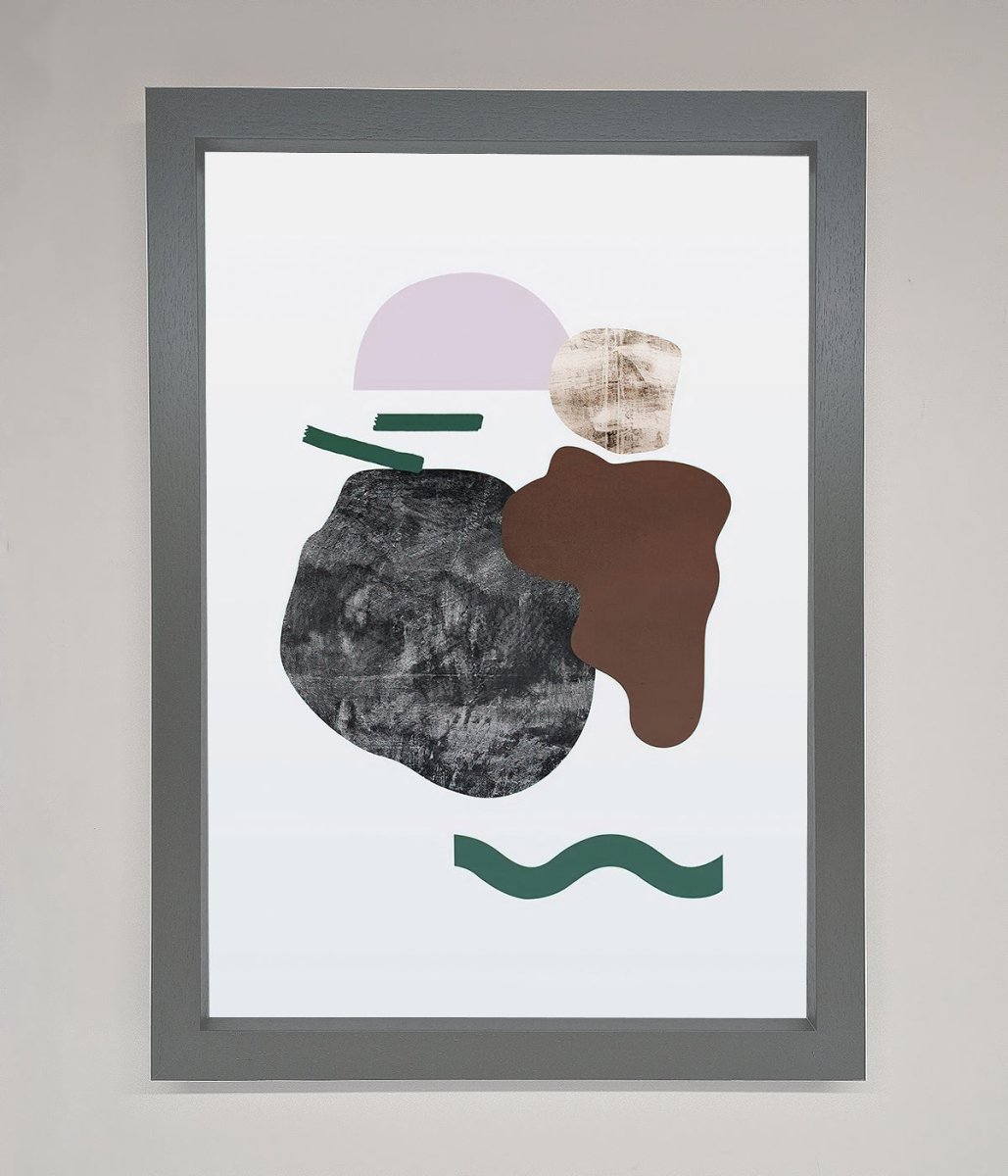 Modern Splodge Framed Print