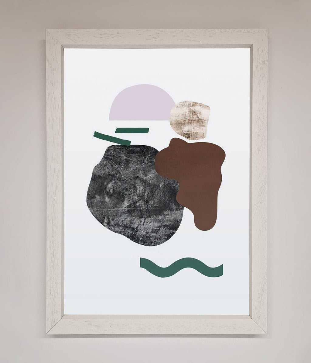 Modern Splodge Framed Print