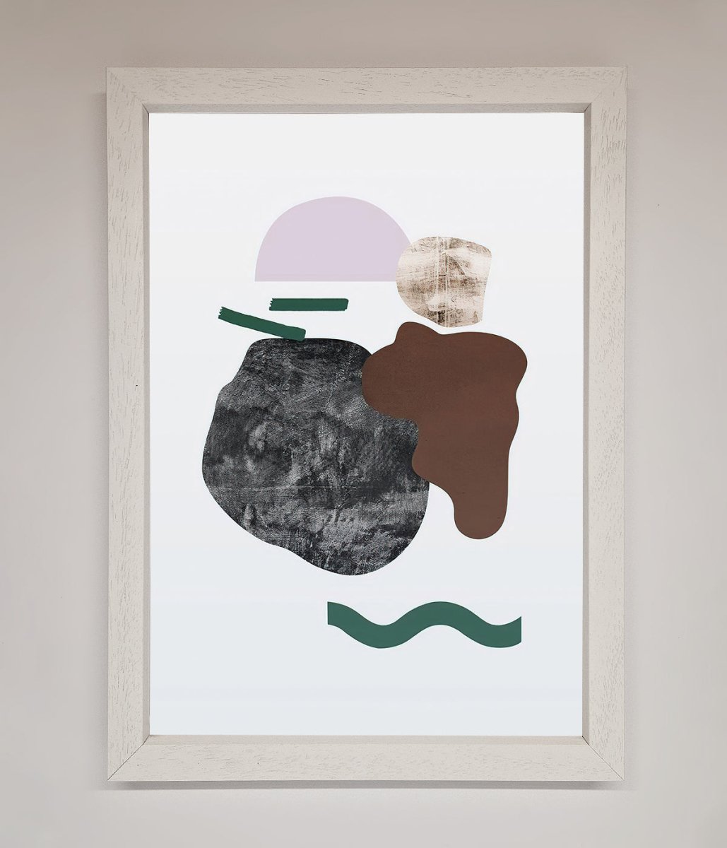 Modern Splodge Framed Print