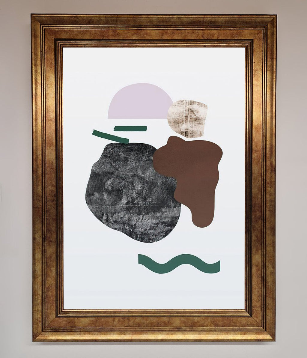 Modern Splodge Framed Print