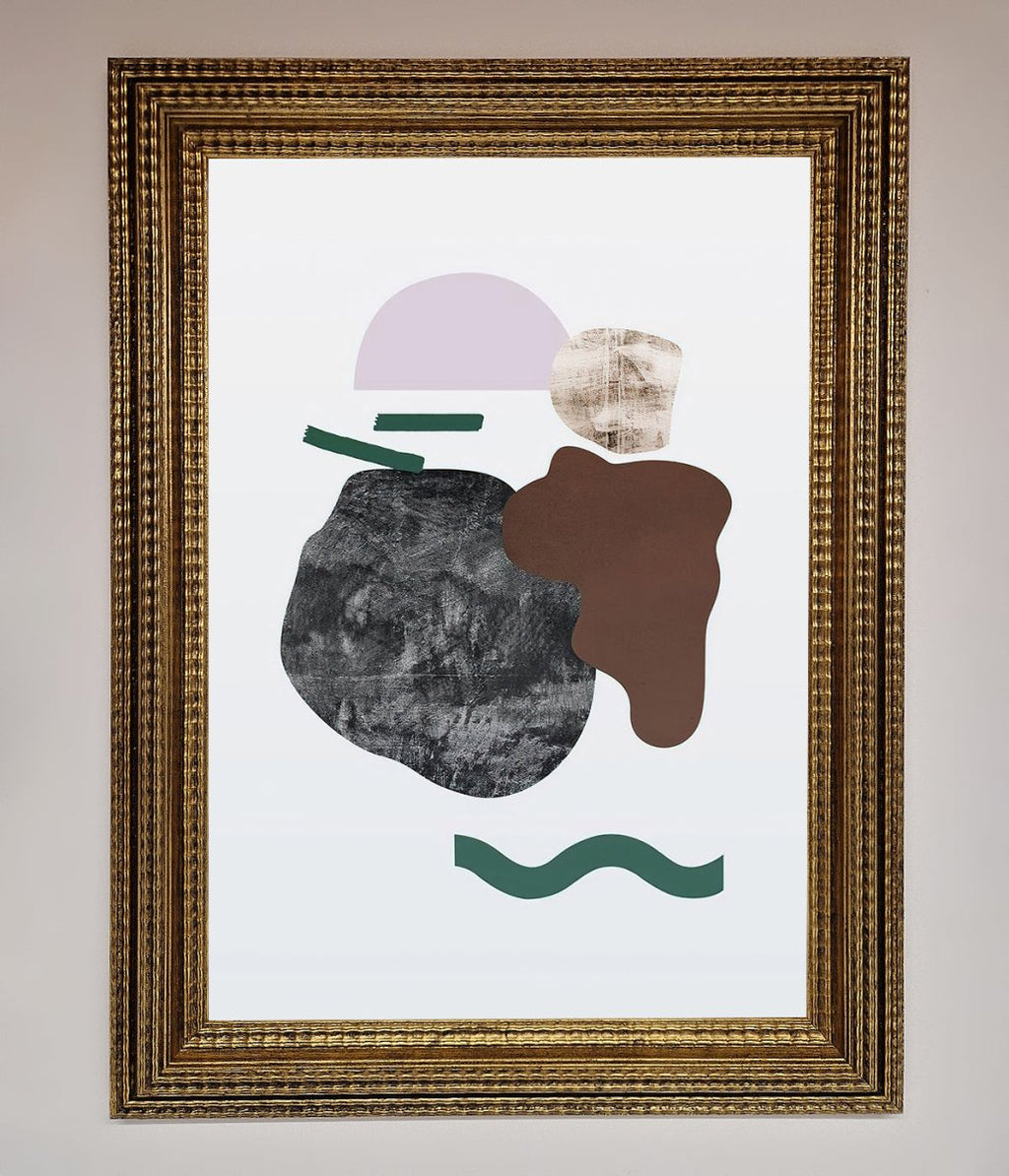 Modern Splodge Framed Print