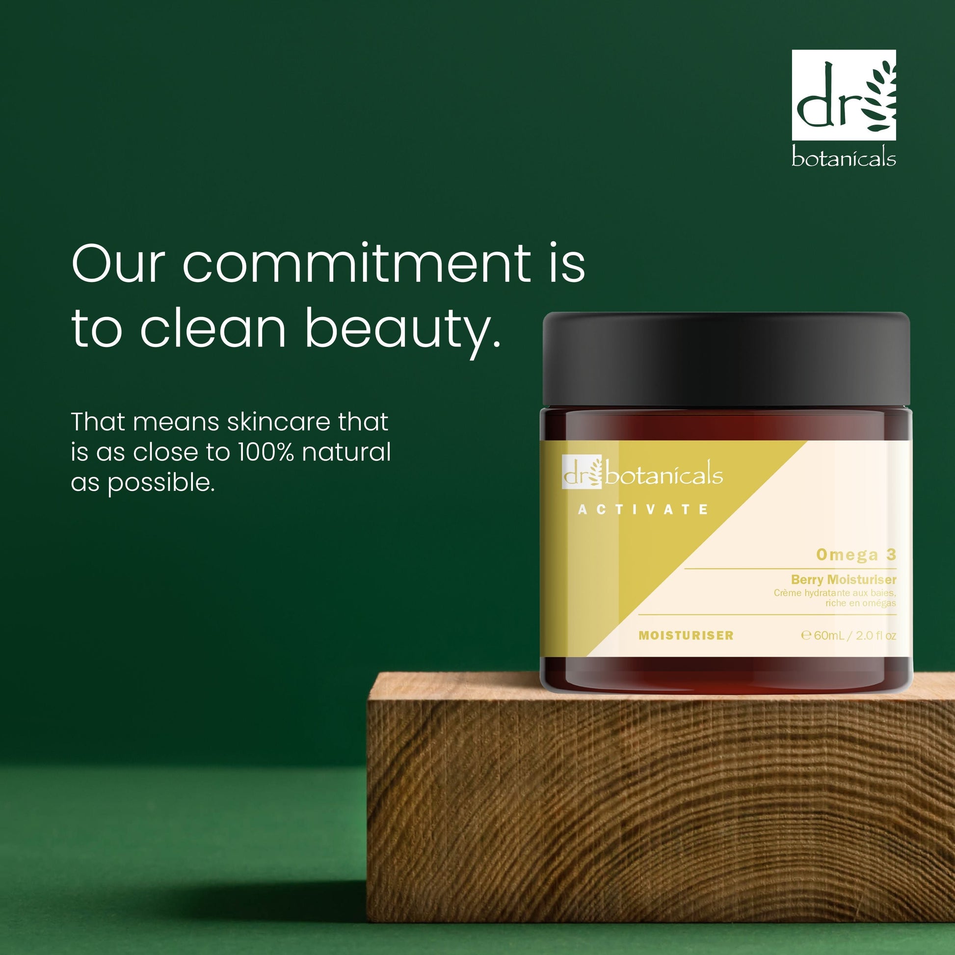 Activate Omega 3 Berry Moisturiser 60ml Twin Pack