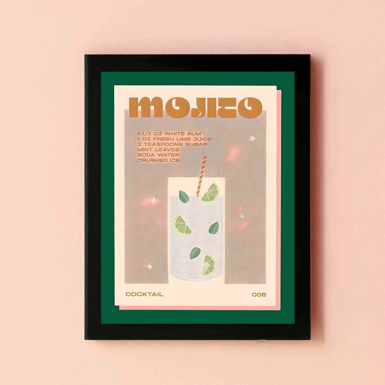 Mojito Cocktail Print